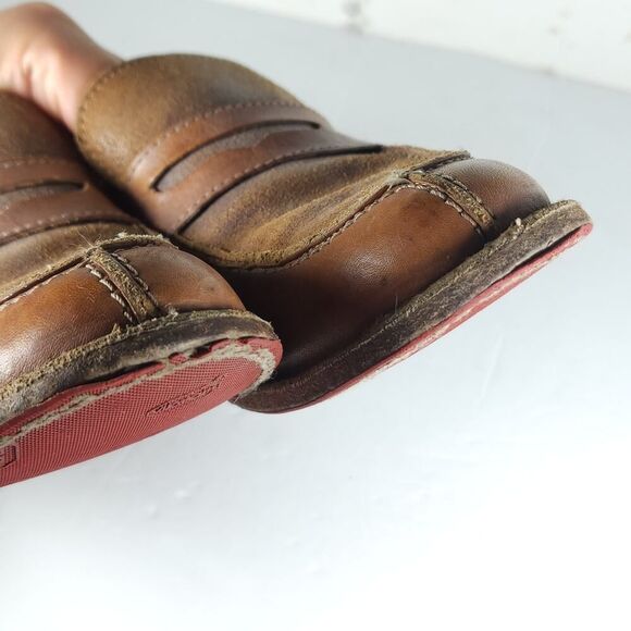 Bed Stu Women's Reina Cobbler Series US8 Brown Leather Penny Loafers Shoes - Picture 16 of 16